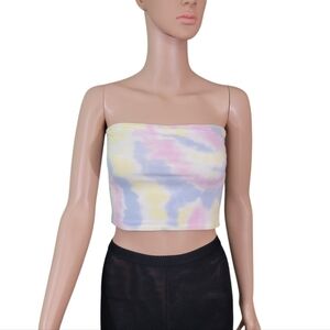 Hollister Womens Reversible‎ Tie Dye Tube Top Size M